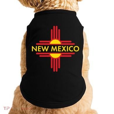 New Mexico State Zia Symbol Design Doggie Tank