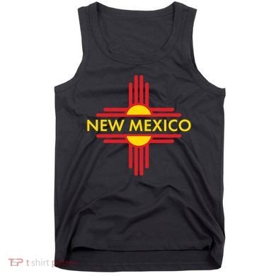 New Mexico State Zia Symbol Design Tank Top