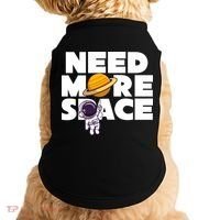 Need More Space Funny Astronaut Doggie Tank thumb 0