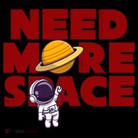 Need More Space Funny Astronaut Coffee Mug thumb 5