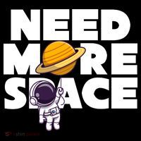 Need More Space Funny Astronaut Pajama Set thumb 2