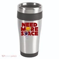 Need More Space Funny Astronaut 16oz Travel Tumbler thumb 0