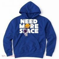 Need More Space Funny Astronaut Hoodie thumb 0