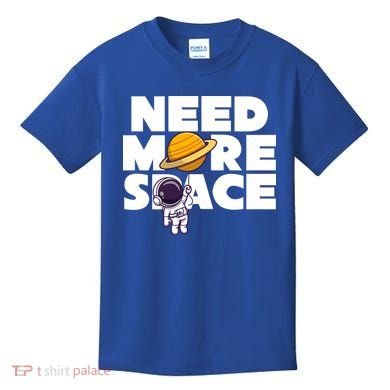 Need More Space Funny Astronaut Kids T-Shirt