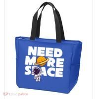 Need More Space Funny Astronaut Tote Bag thumb 3
