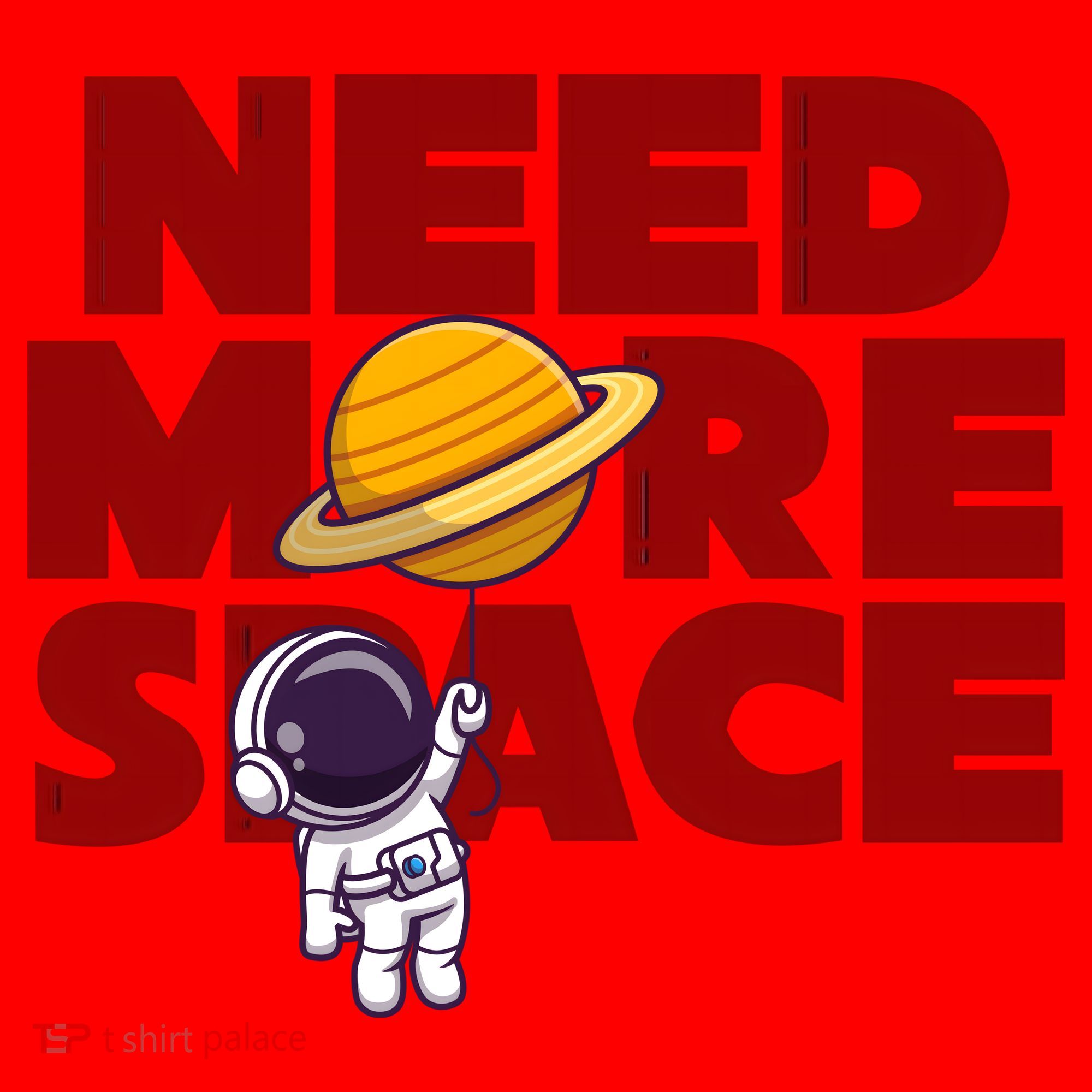 Need More Space Funny Astronaut Santa Hat
