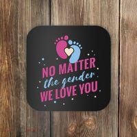 No Matter The Gender We Love You Coaster thumb 0