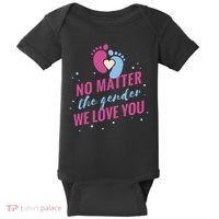 No Matter The Gender We Love You Baby Bodysuit thumb 0