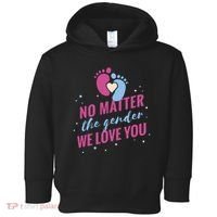No Matter The Gender We Love You Toddler Hoodie thumb 0