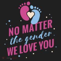 No Matter The Gender We Love You Golf Towel thumb 3