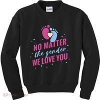 No Matter The Gender We Love You Kids Sweatshirt thumb 0