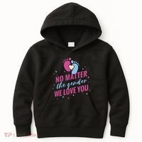 No Matter The Gender We Love You Kids Hoodie thumb 0