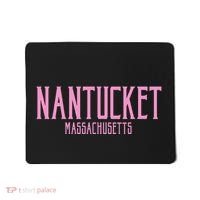 Nantucket Massachusetts Text Print Mousepad thumb 0