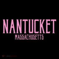 Nantucket Massachusetts Text Print Ornament thumb 1