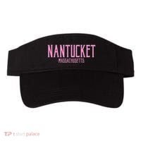 Nantucket Massachusetts Text Print Visor thumb 0