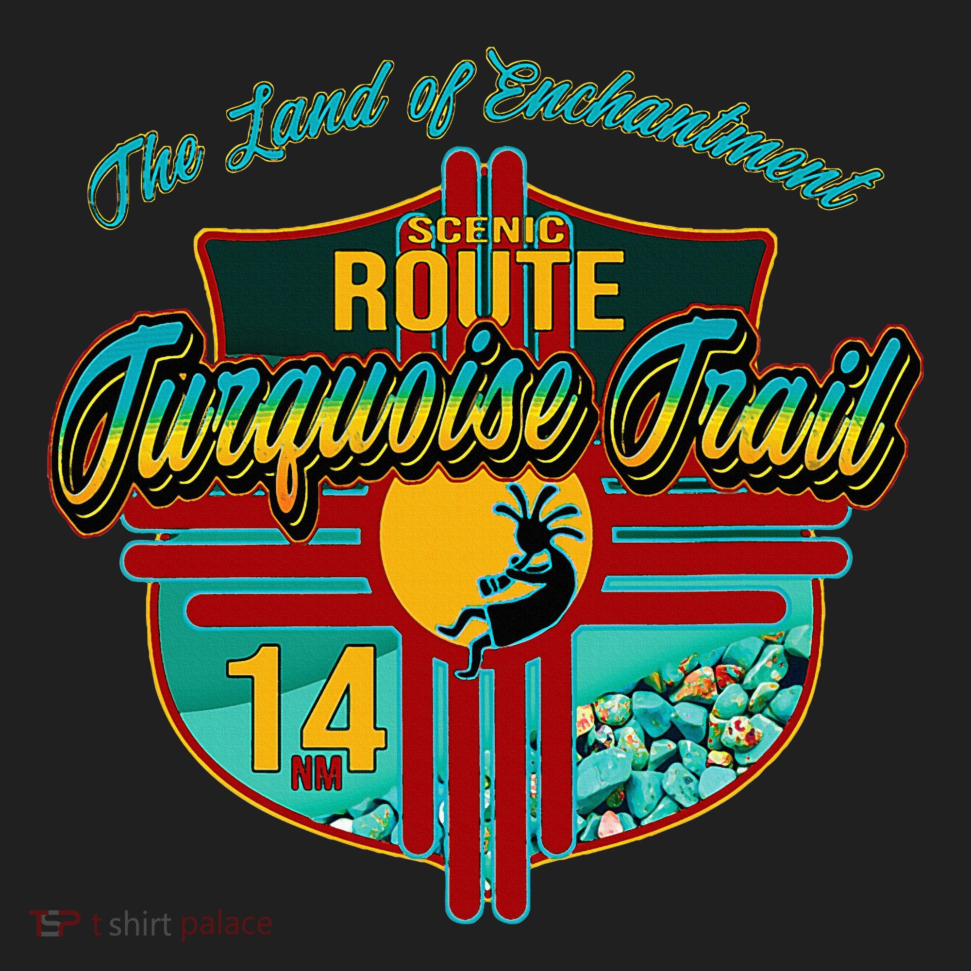 New Mexico Turquoise Trail National Scenic Route 14 Souvenir Beanie