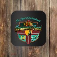 New Mexico Turquoise Trail National Scenic Route 14 Souvenir Coaster thumb 0