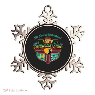 New Mexico Turquoise Trail National Scenic Route 14 Souvenir Ornament