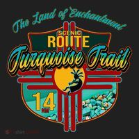 New Mexico Turquoise Trail National Scenic Route 14 Souvenir Hat thumb 2