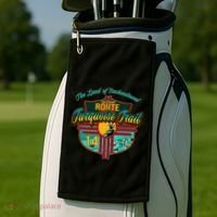 New Mexico Turquoise Trail National Scenic Route 14 Souvenir Golf Towel thumb 2