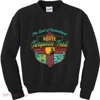 New Mexico Turquoise Trail National Scenic Route 14 Souvenir Kids Sweatshirt thumb 0