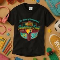 New Mexico Turquoise Trail National Scenic Route 14 Souvenir Kids T-Shirt thumb 3