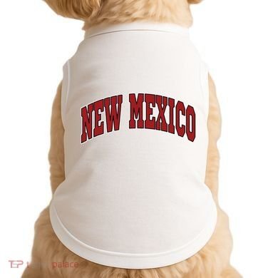 New Mexico Throwback Design Print Classic Doggie Tank