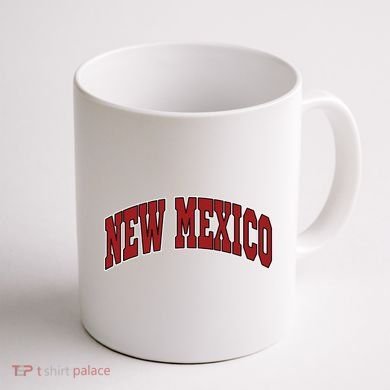 New Mexico Throwback Design Print Classic Coffee Mug back
