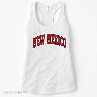 New Mexico Throwback Design Print Classic Women's Tank Top