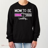 New Mom To Be 2026 Loading Women's Sweatshirt thumb 0