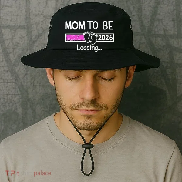 New Mom To Be 2026 Loading Bucket Hat