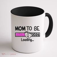 New Mom To Be 2026 Loading Coffee Mug thumb 1