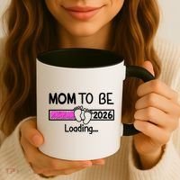 New Mom To Be 2026 Loading Coffee Mug thumb 3