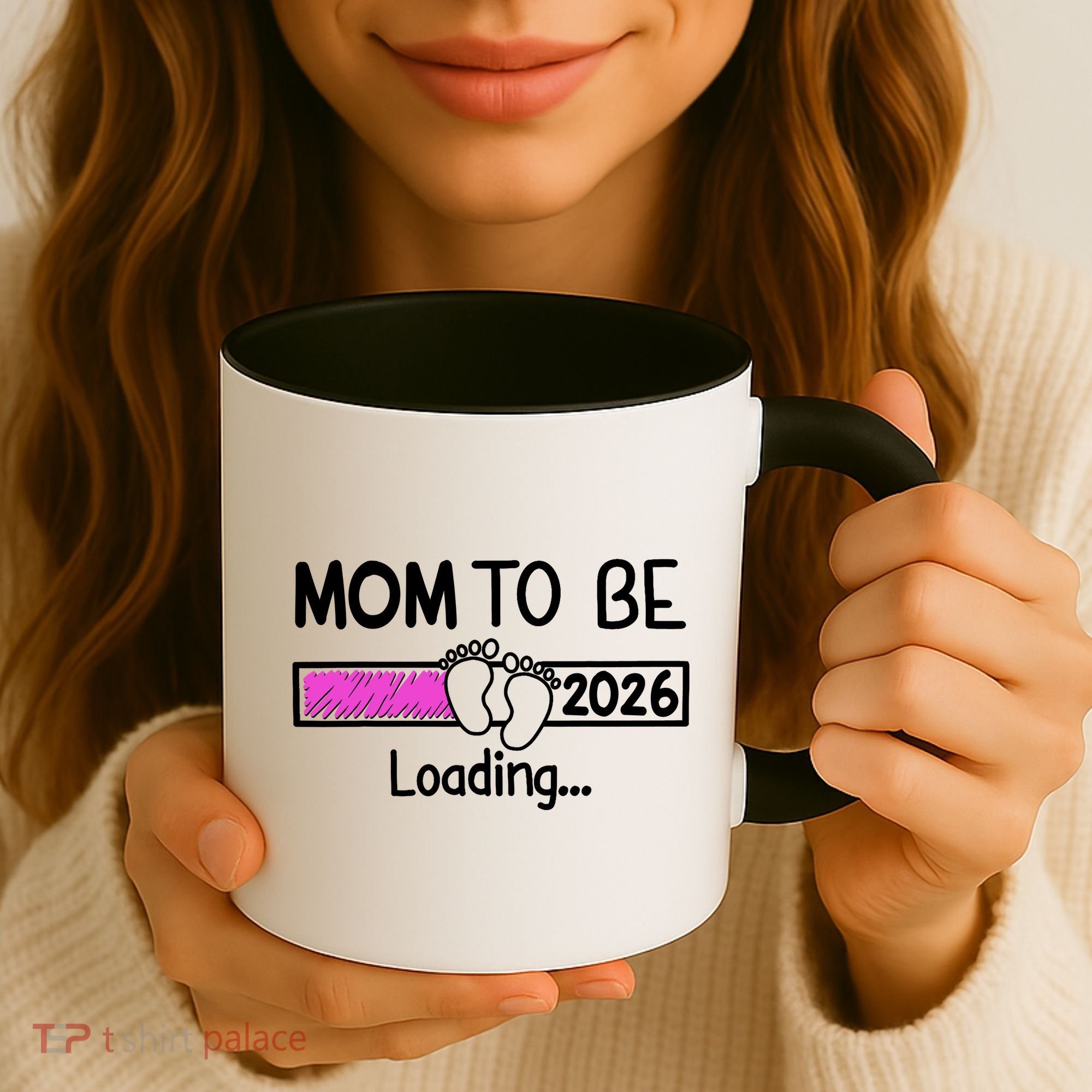 New Mom To Be 2026 Loading Coffee Mug