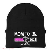 New Mom To Be 2026 Loading Beanie thumb 0