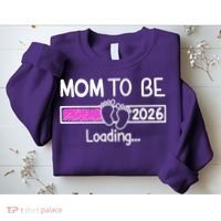 New Mom To Be 2026 Loading Sweatshirt thumb 2