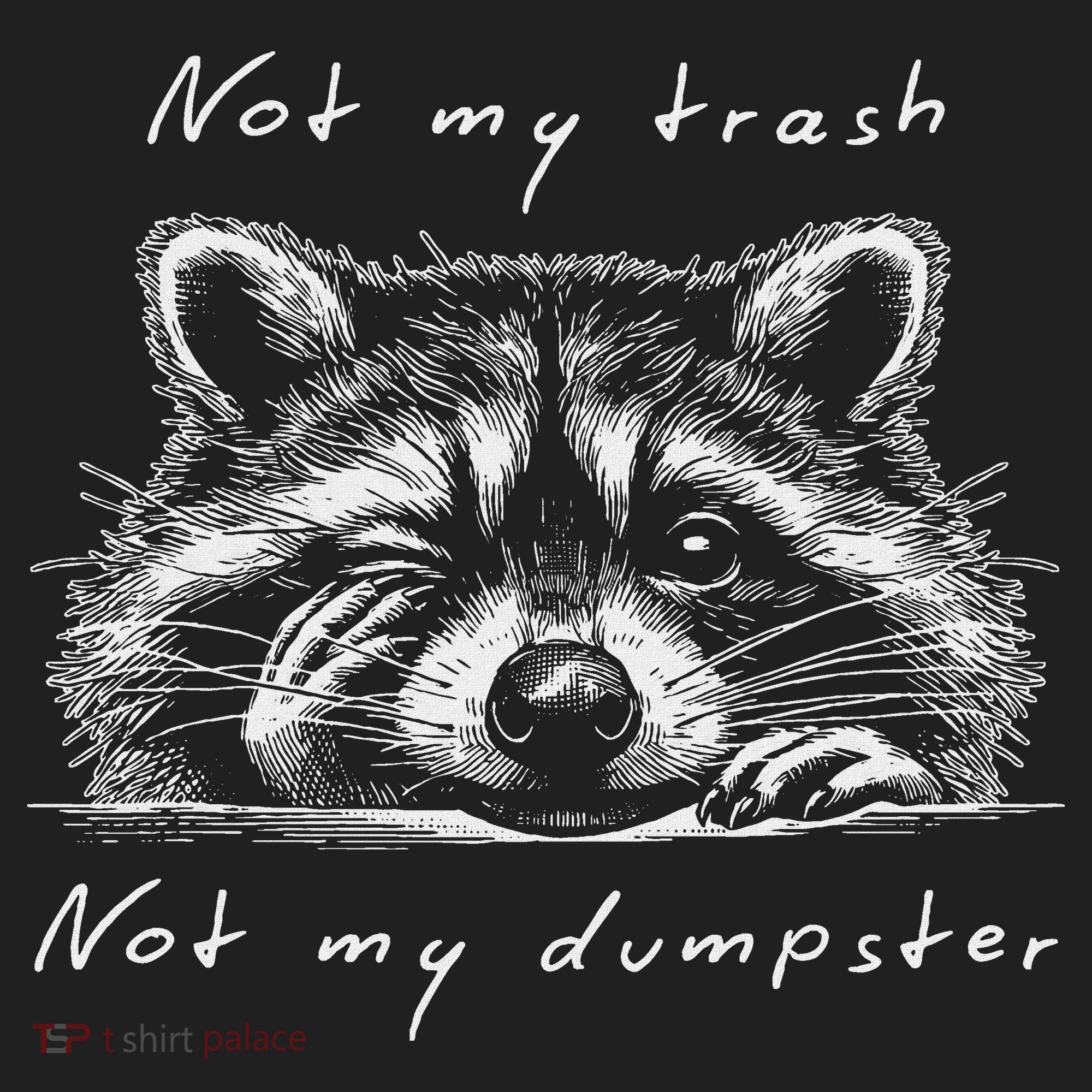 Not My Trash Not My Dumpster Women's Sweatshirt
