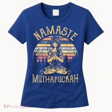 Namaste Muthafuckah Vintage Yoga Lover Gift Women's T-Shirt