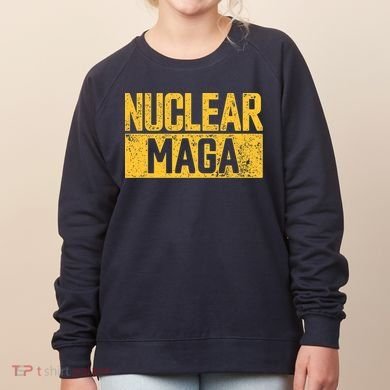 Nuclear Maga Vintage Distressed Nuclear Maga Women's Sweatshirt