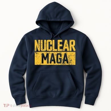Nuclear Maga Vintage Distressed Nuclear Maga Hoodie