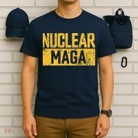 Nuclear Maga Vintage Distressed Nuclear Maga T-Shirt thumb 6