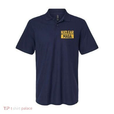 Nuclear Maga Vintage Distressed Nuclear Maga Polo
