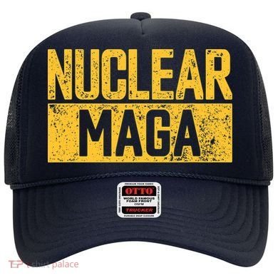 Nuclear Maga Vintage Distressed Nuclear Maga Hat
