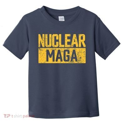Nuclear Maga Vintage Distressed Nuclear Maga Toddler T-Shirt