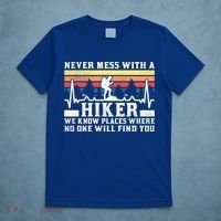 Never Mess With A Hiker Gift T-Shirt thumb 5