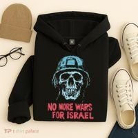 No More Wars For Israel Hoodie thumb 4