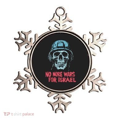 No More Wars For Israel Ornament