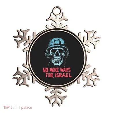 No More Wars For Israel Ornament