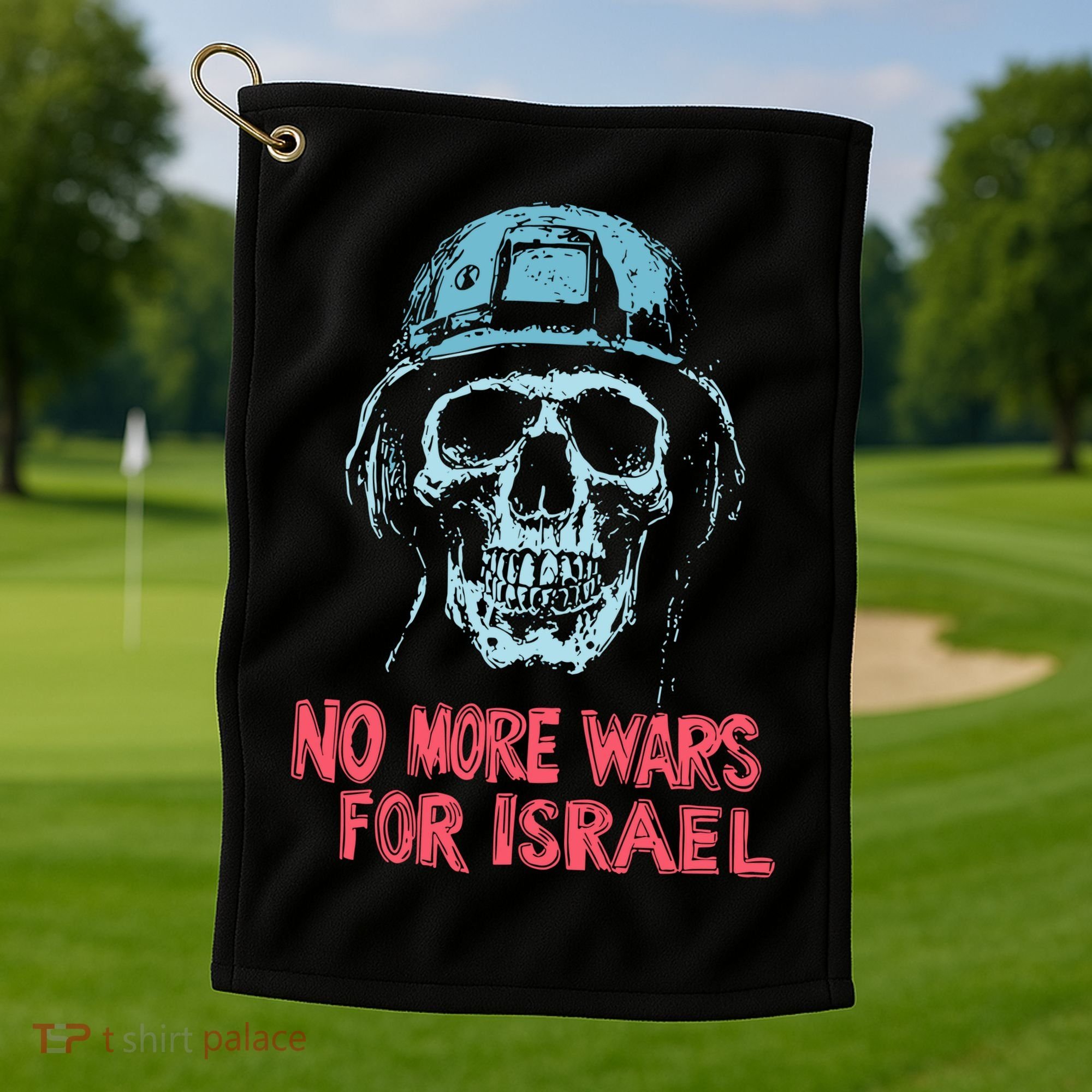 No More Wars For Israel Golf Towel