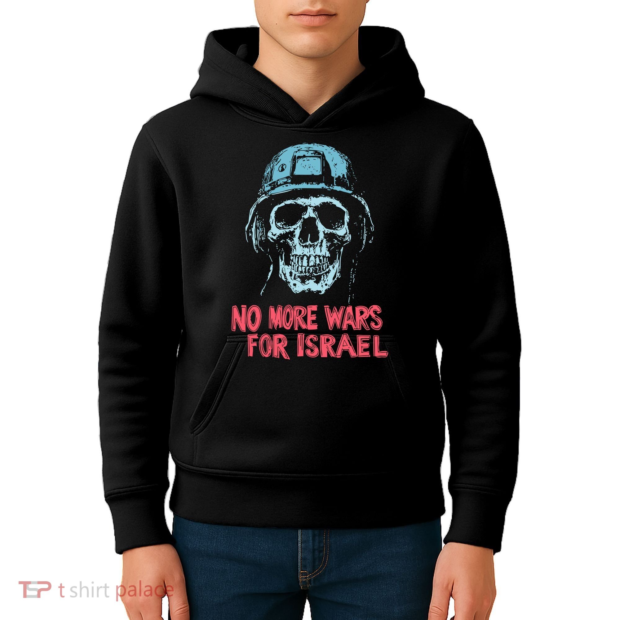 No More Wars For Israel Kids Hoodie